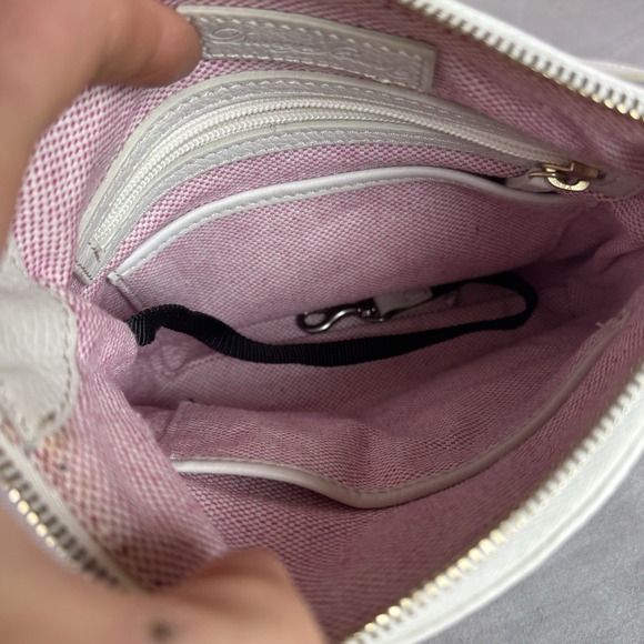 Dooney and Bourke  crossbody bag cream color Leather - Picture 8 of 10